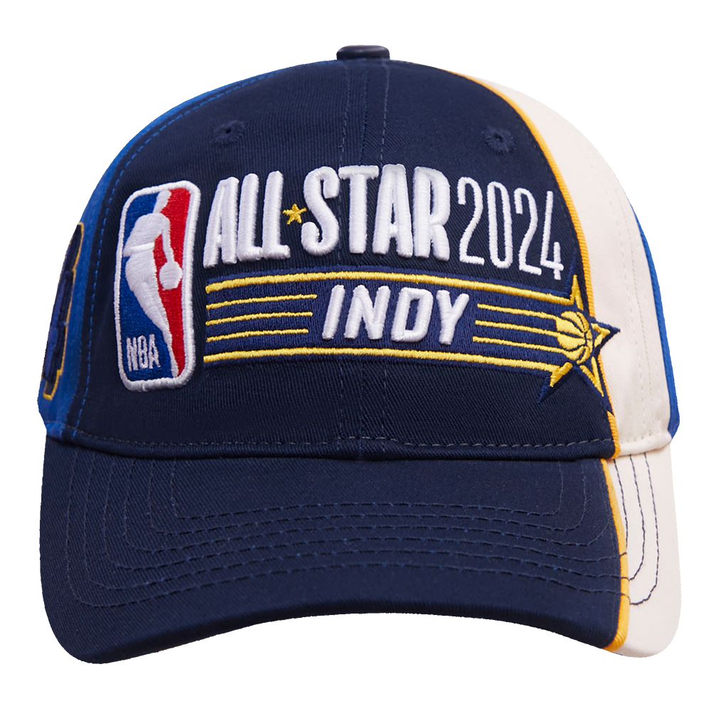 NBA ALL STAR GAME 2024 DAD HAT (MIDNIGHT NAVY/ROYAL BLUE) Pro Standard