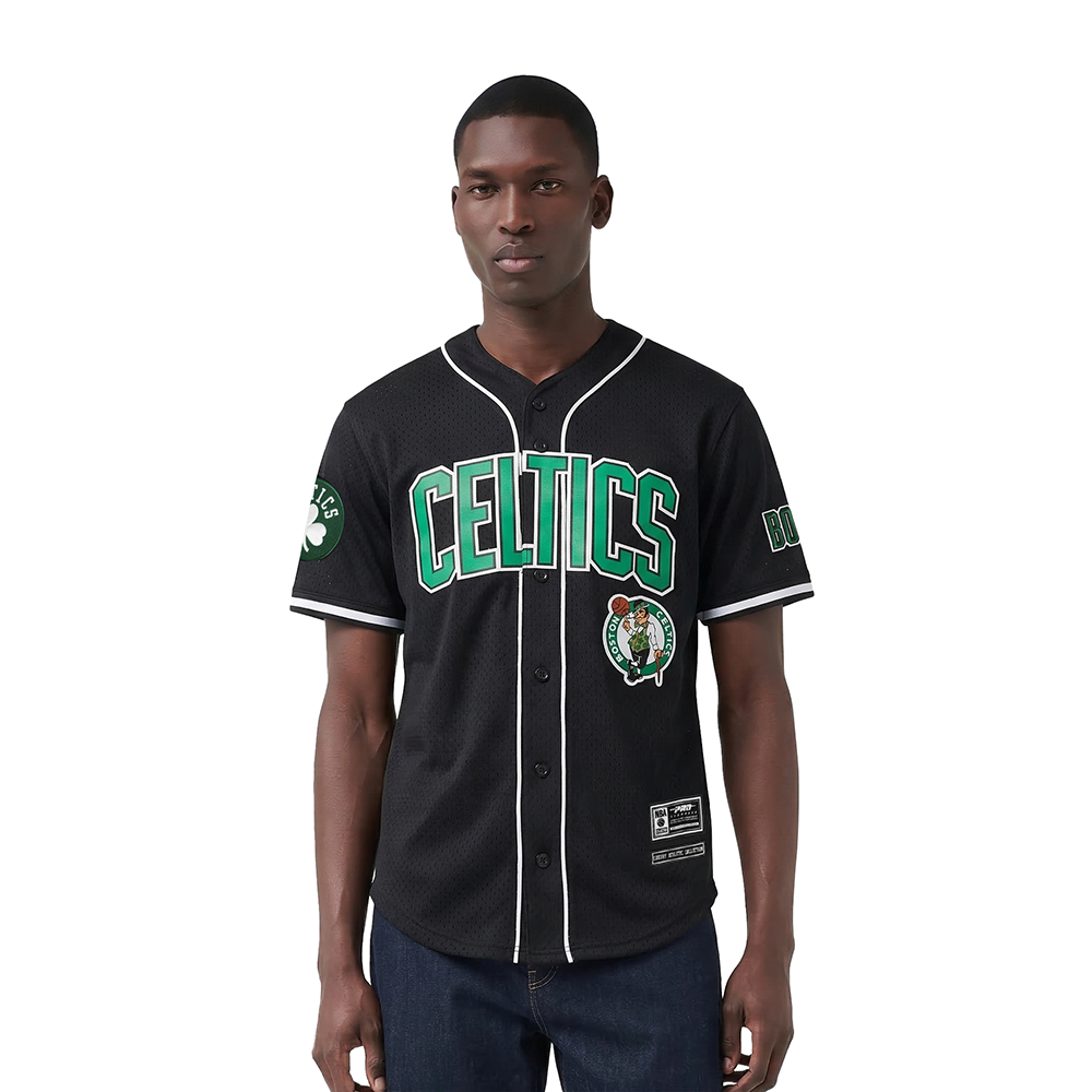 boston celtics fan gear Pro Standard NBA Boston Celtics Button Down