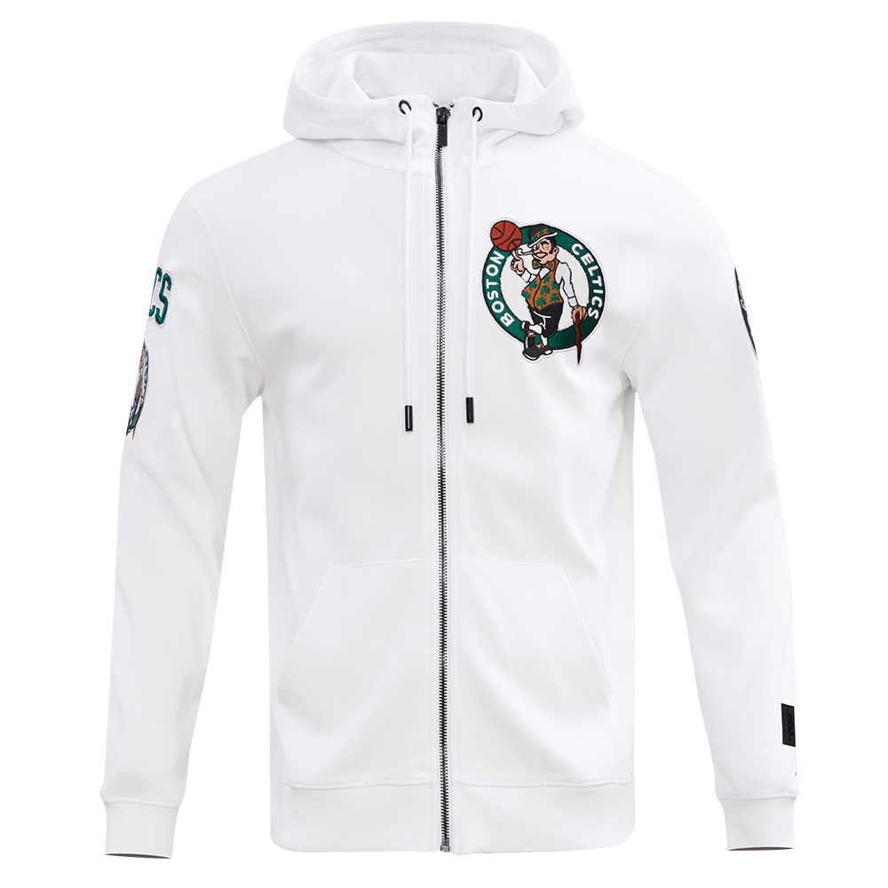 boston celtics full zip hoodie