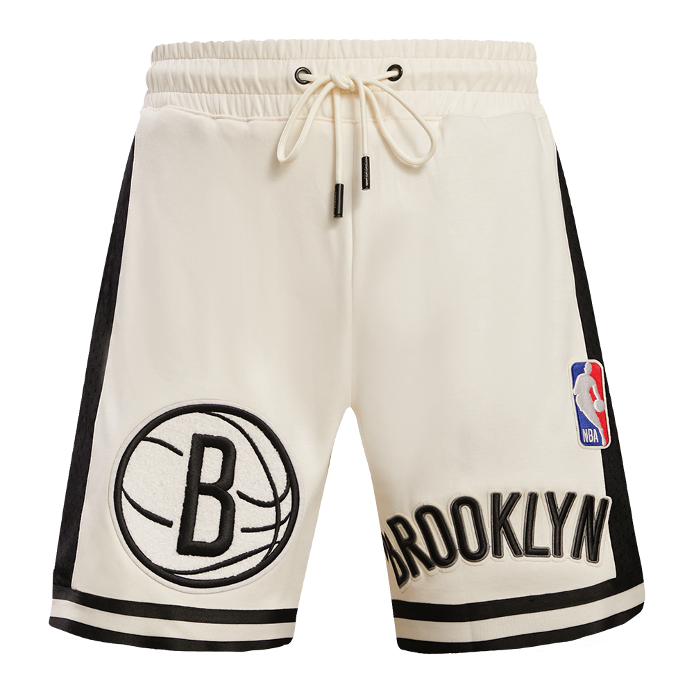 NBA BROOKLYN NETS RETRO CLASSIC MEN'S 2.0 SHORT (EGGSHELL/ BLACK) – Pro  Standard