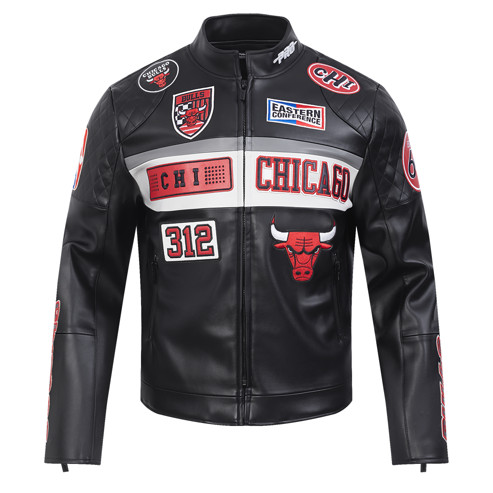 Pro Standard NBA Chicago Bulls Moto Jacket - Men's