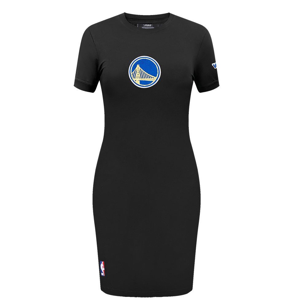 Pro Standard NBA Golden State Warriors Classic Bodycon Dress - Women's M / Black Pro Standard NBA Golden State Warriors Classic Bodycon Dress - Women's M / Black