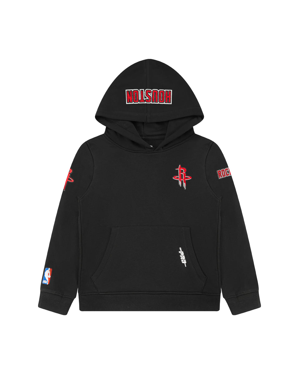 NBA HOUSTON ROCKETS CLASSIC LITTLE BOYS FLEECE PULLOVER HOODIE BLACK nba-houston-rockets-classic-little-boys-fleece-pullover-hoodie-black