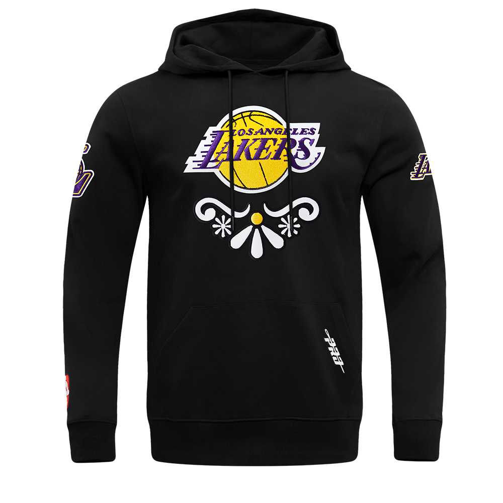 adidas Los Angeles Lakers フード付きパーカー NBA NBA Los Angeles Lakers Boys 8-20 Prime Pullover Hoodie, X-Large