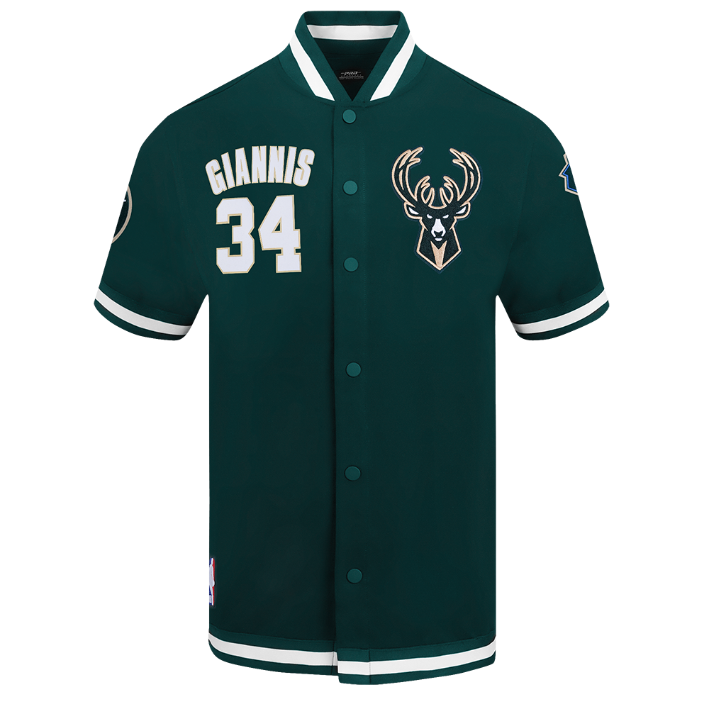 NBA MILWAUKEE BUCKS GIANNIS ANTETOKOUNMPO 34 CLASSIC MEN S WARM UP JA Nba milwaukee bucks giannis antetokounmpo 34 classic men s warm up ja