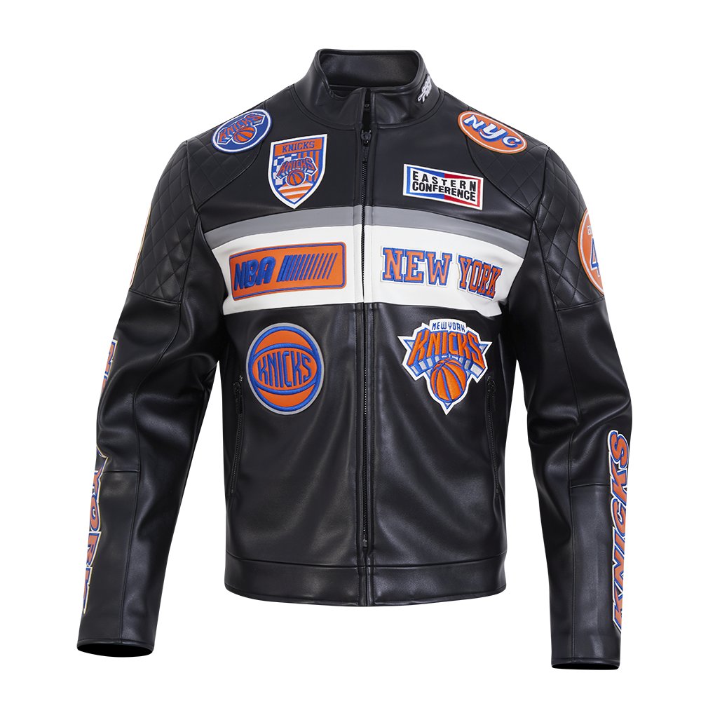 Pro Standard NBA New York Knicks Moto Jacket - Men's