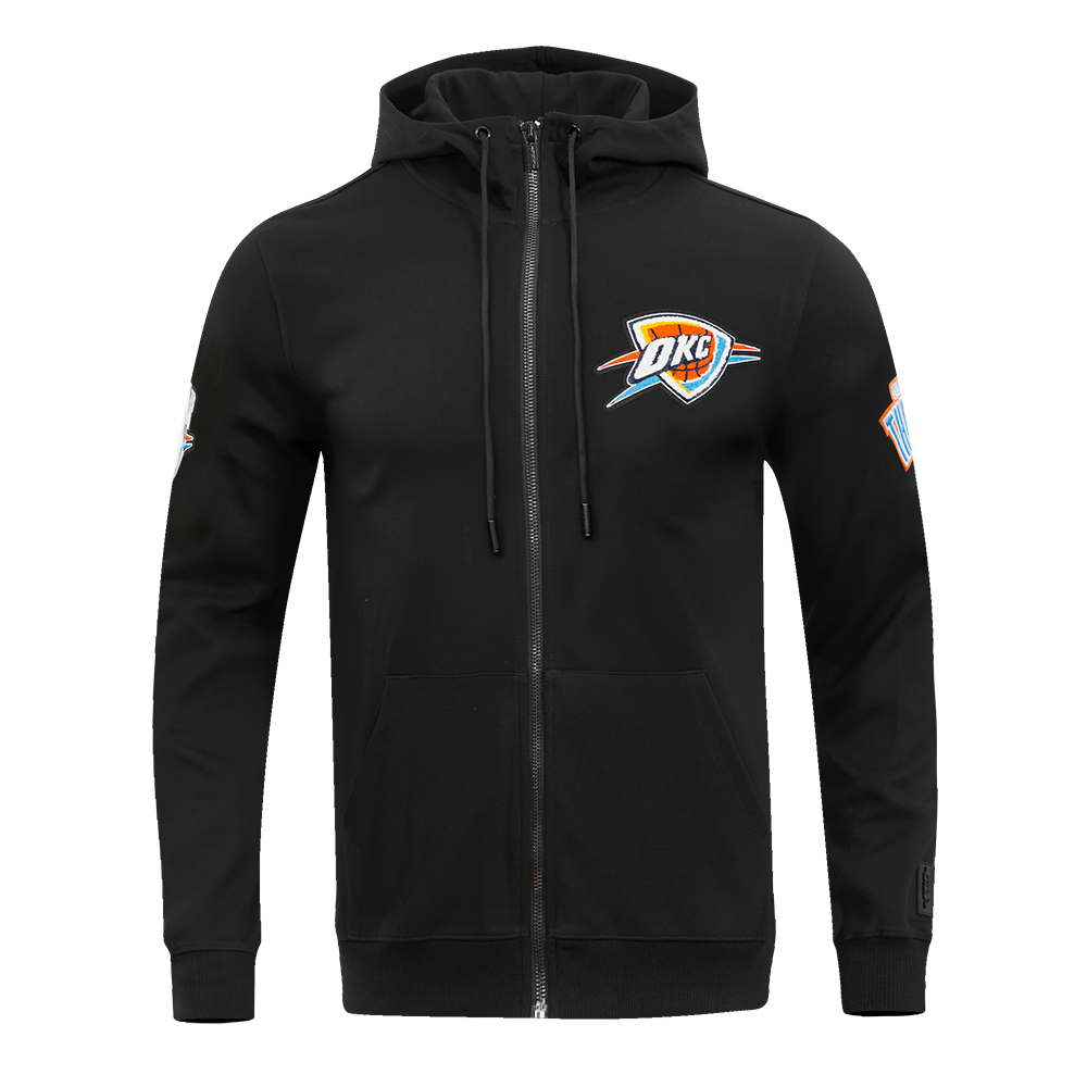 Pro Standard NBA Oklahoma City Thunder Zip Hoodie - Men's