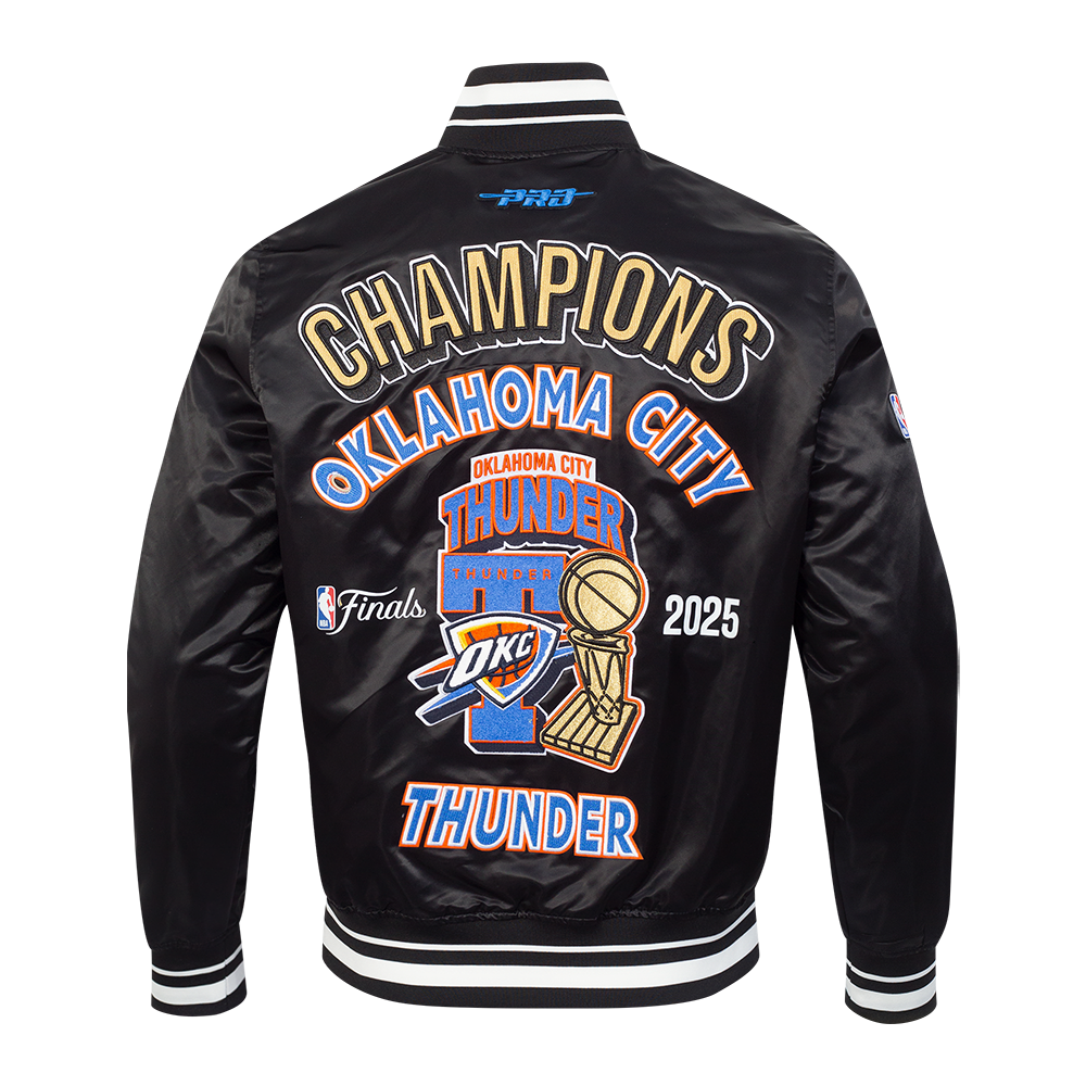Pro Standard NBA Oklahoma City Thunder Satin Jacket - Men's
