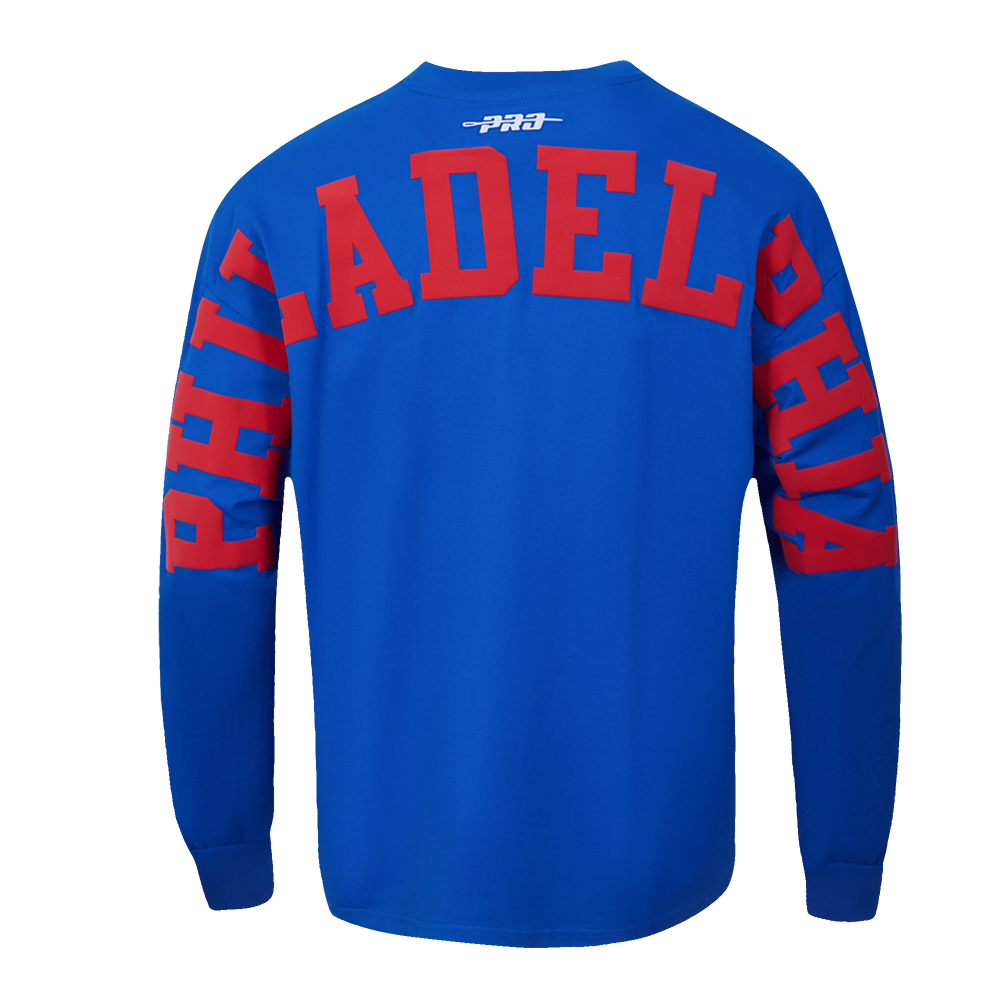 NBA CHICAGO BULLS WINGSPAN MEN'S COTTON JERSEY DROP SHOULDER TEE (BLAC - View #5