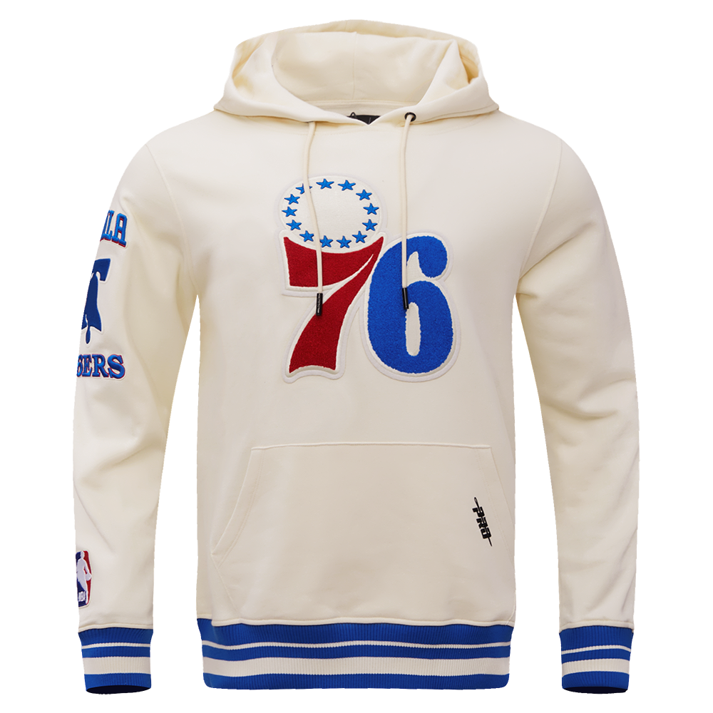 NBA PHILADELPHIA 76ERS RETRO CLASSIC MEN'S PULLOVER HOODIE