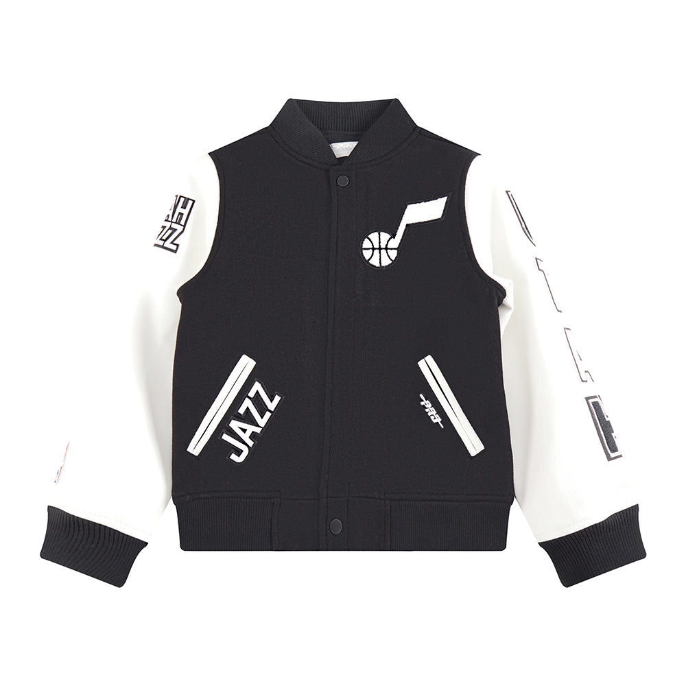 Pro Standard NBA Utah Jazz Chenille Varsity Jacket - Youth