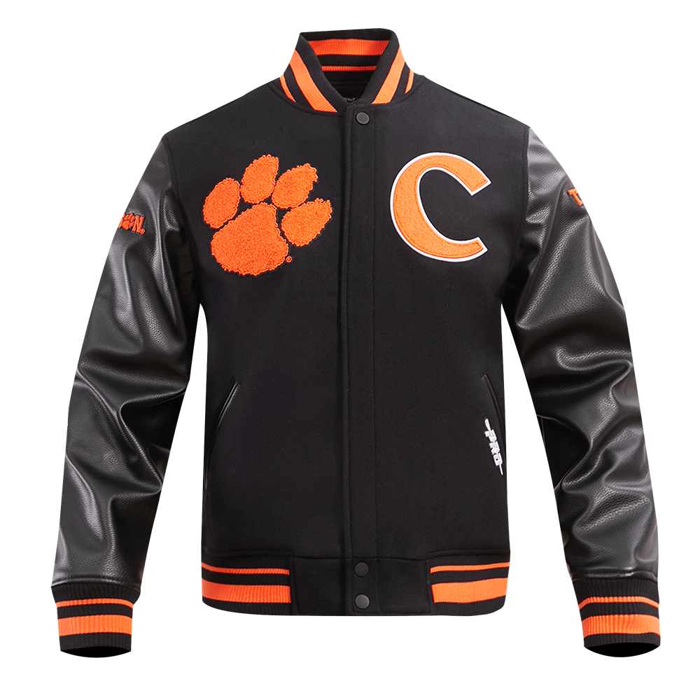 Varsity Jacket Vintage Clemson Jacket CLEMSON UNIVERSITY