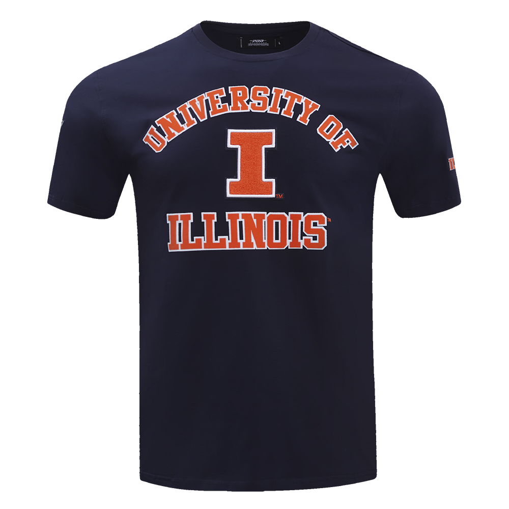 UNIVERSITY OF ILLINOIS URBANACHAMPAIGN CLASSIC MEN'S STACKED LOGO (MI Pro Standard