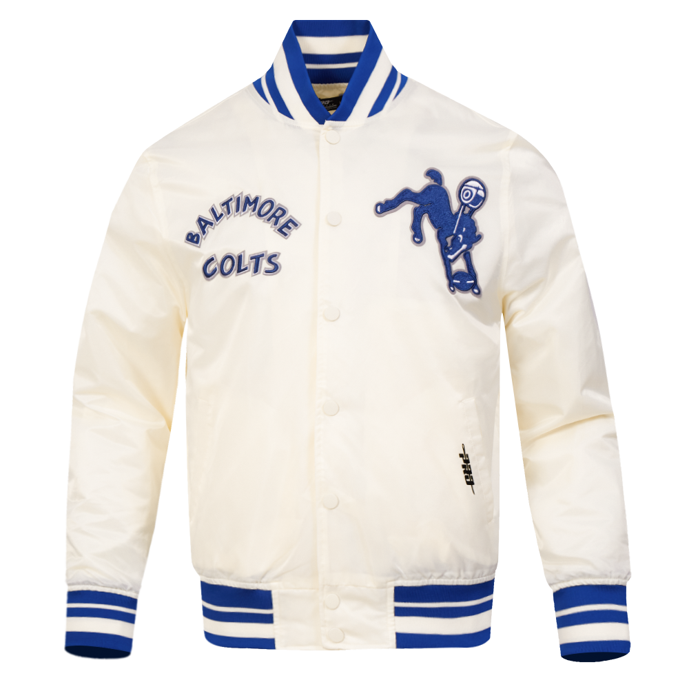 Pro Standard NFL Baltimore Colts Retro Satin Jacket - Men's