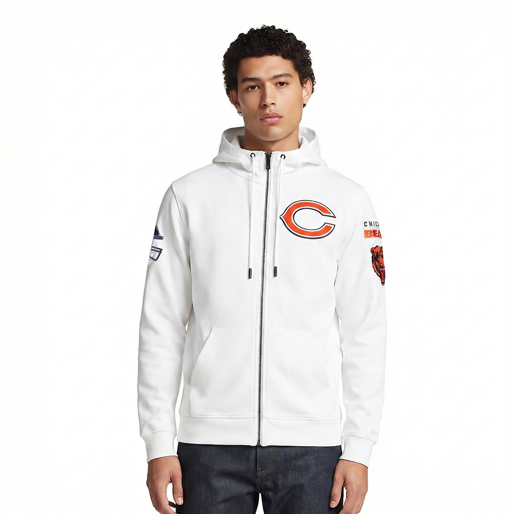 Pro Standard NFL Chicago Bears Zip Hoodie - Men's