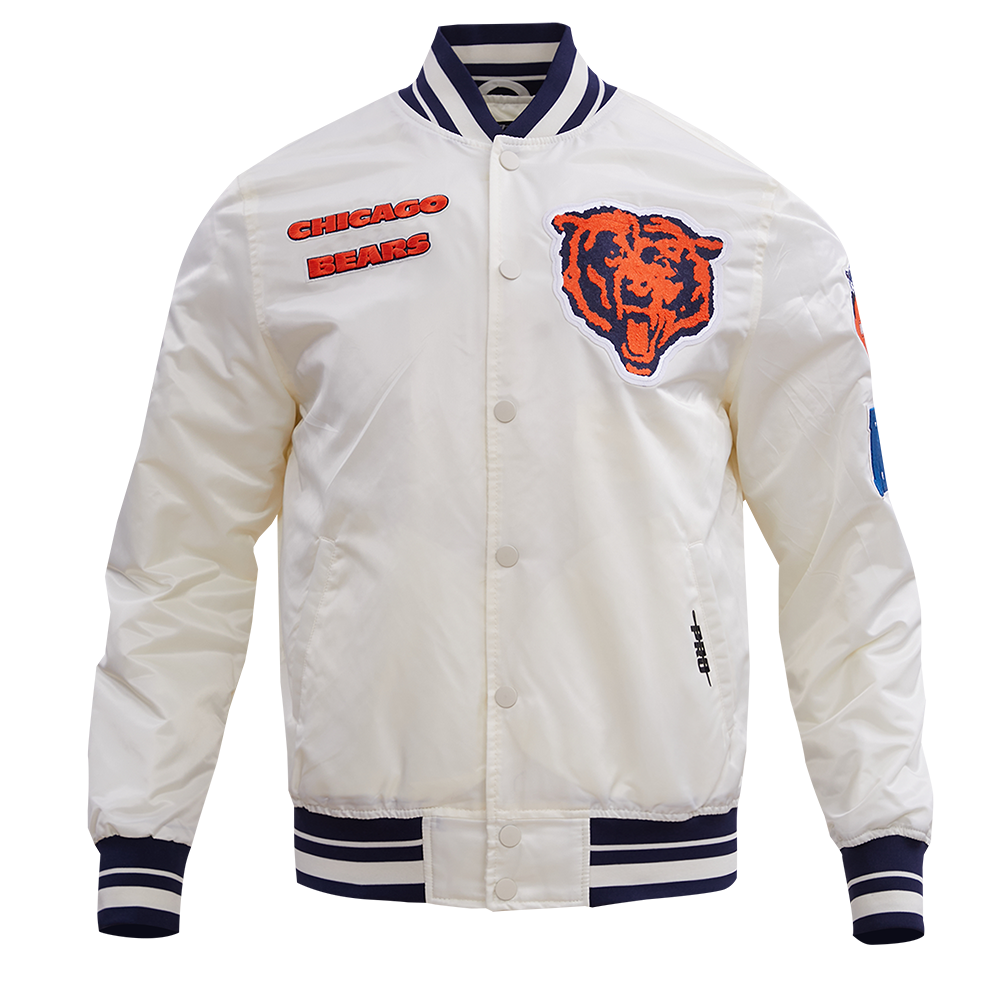 Pro Standard NFL Chicago Bears Retro Classic Satin Jacket - Men's