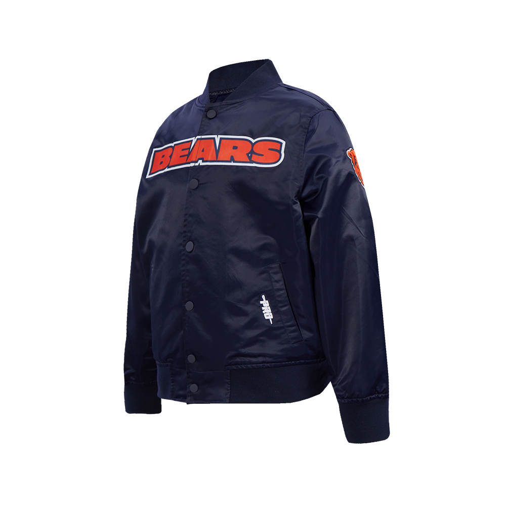 Pro Standard NFL Chicago Bears Chenille Satin Jacket - Youth