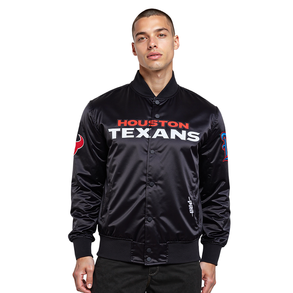 Pro Standard NFL Houston Texans Classic Satin Jacket - Men's