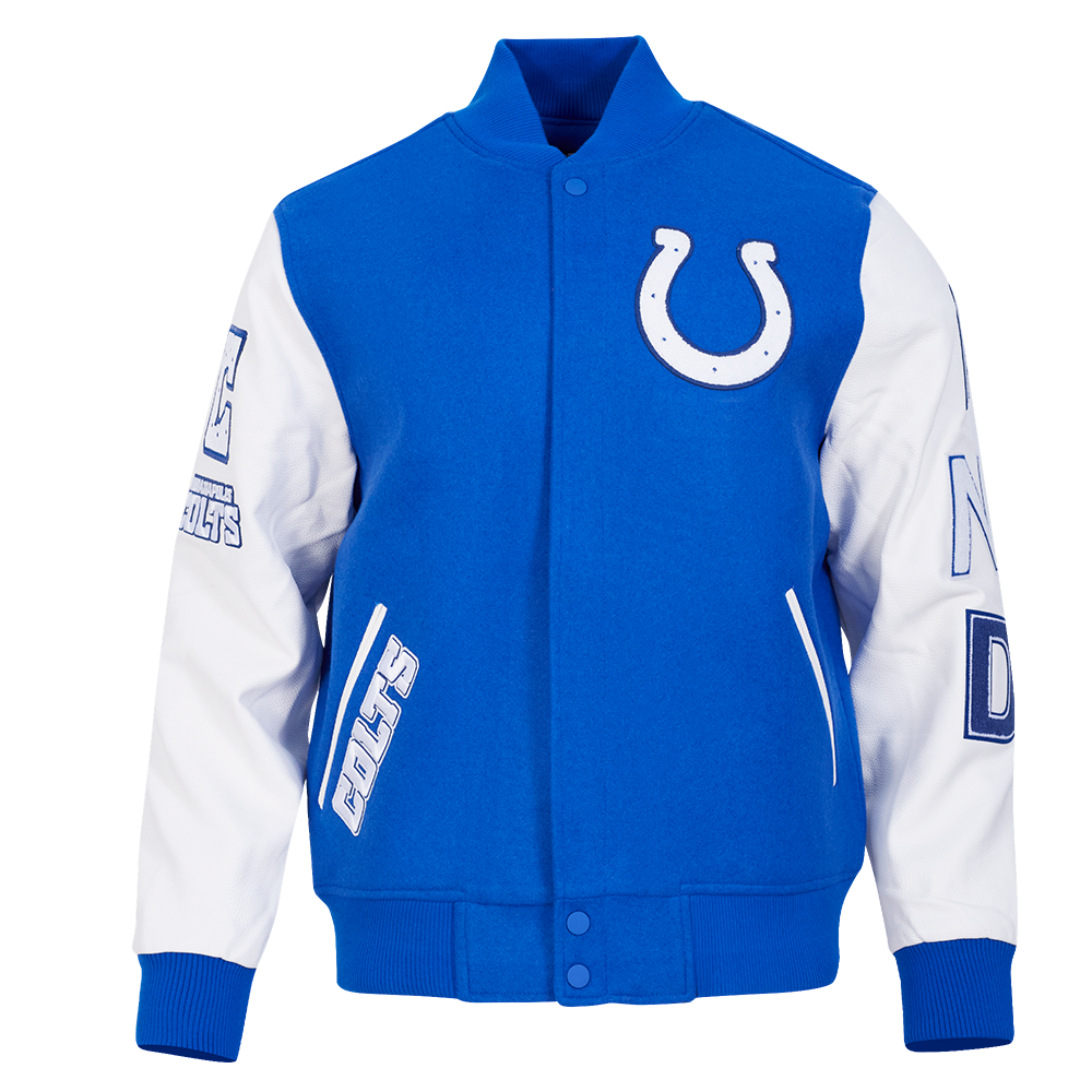 Pro Standard NFL Indianapolis Colts Classic Varsity Jacket - Men's