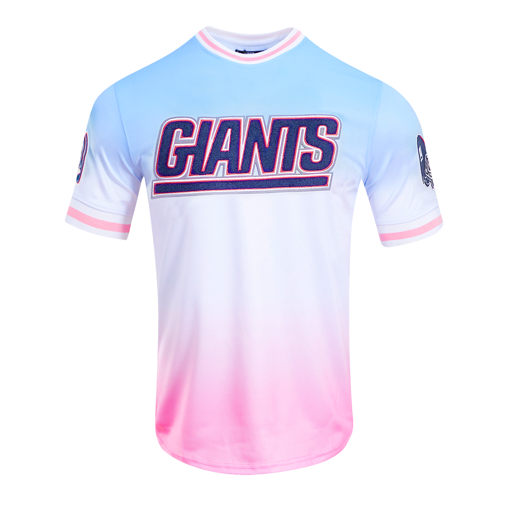 NEW YORK GIANTS NFL TEAM LOGO WHITE T-SHIRT –