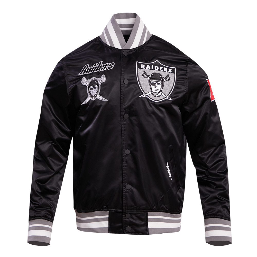 Pro Standard NFL Oakland Raiders Retro Satin Jacket - Men's Pro Standard NFL Oakland Raiders Retro Satin Jacket - Men's