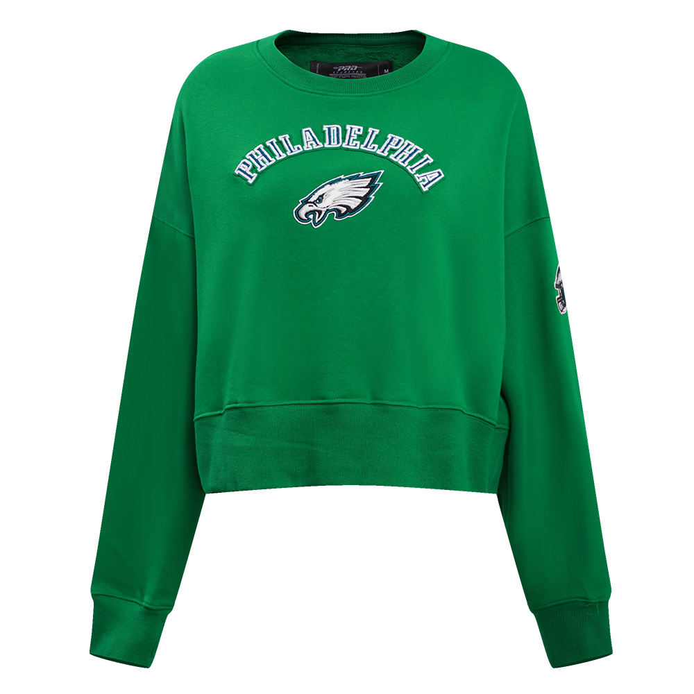 Eagles Script-Women's Crew Neck