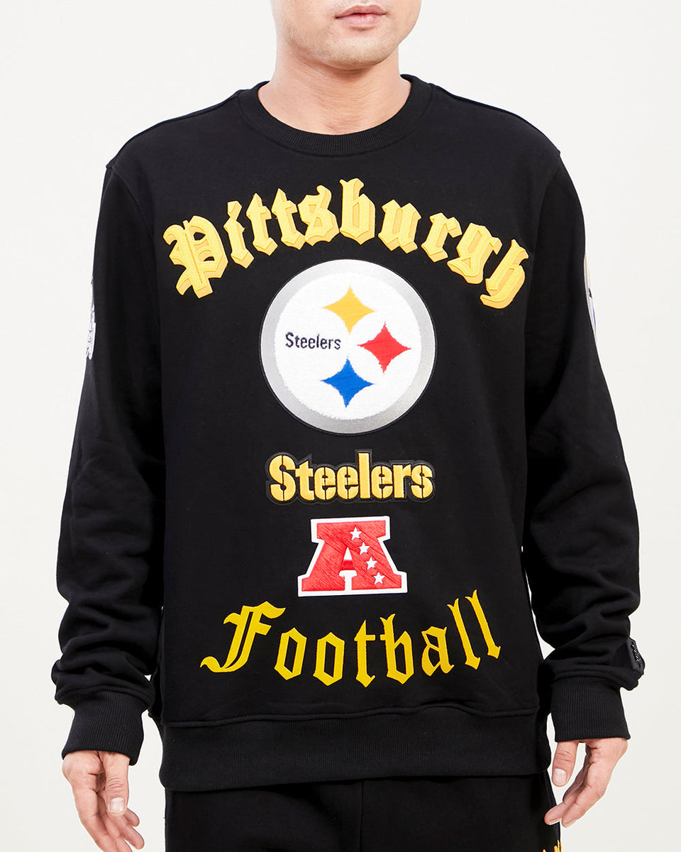 Pittsburgh Steelers Pro Standard Old English T-Shirt - Black