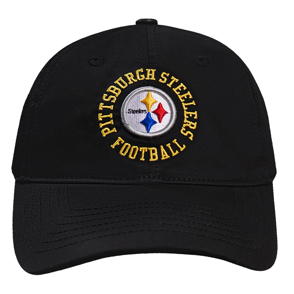 NFL PITTSBURGH STEELERS HYBRID DAD HAT (BLACK) – Pro Standard