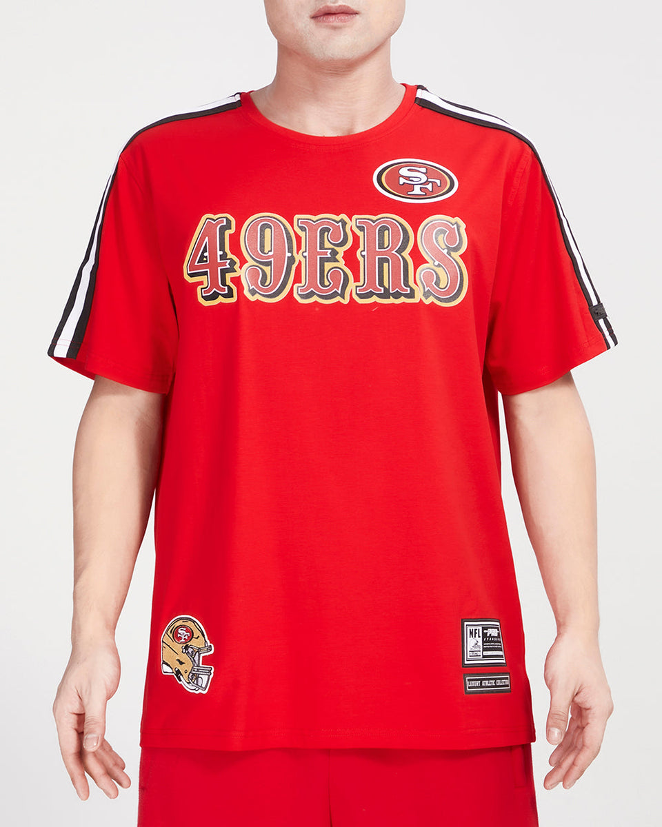 SAN FRANCISCO 49ERS CLASSIC CHENILLE SJ TEE (BLACK) – Pro Standard