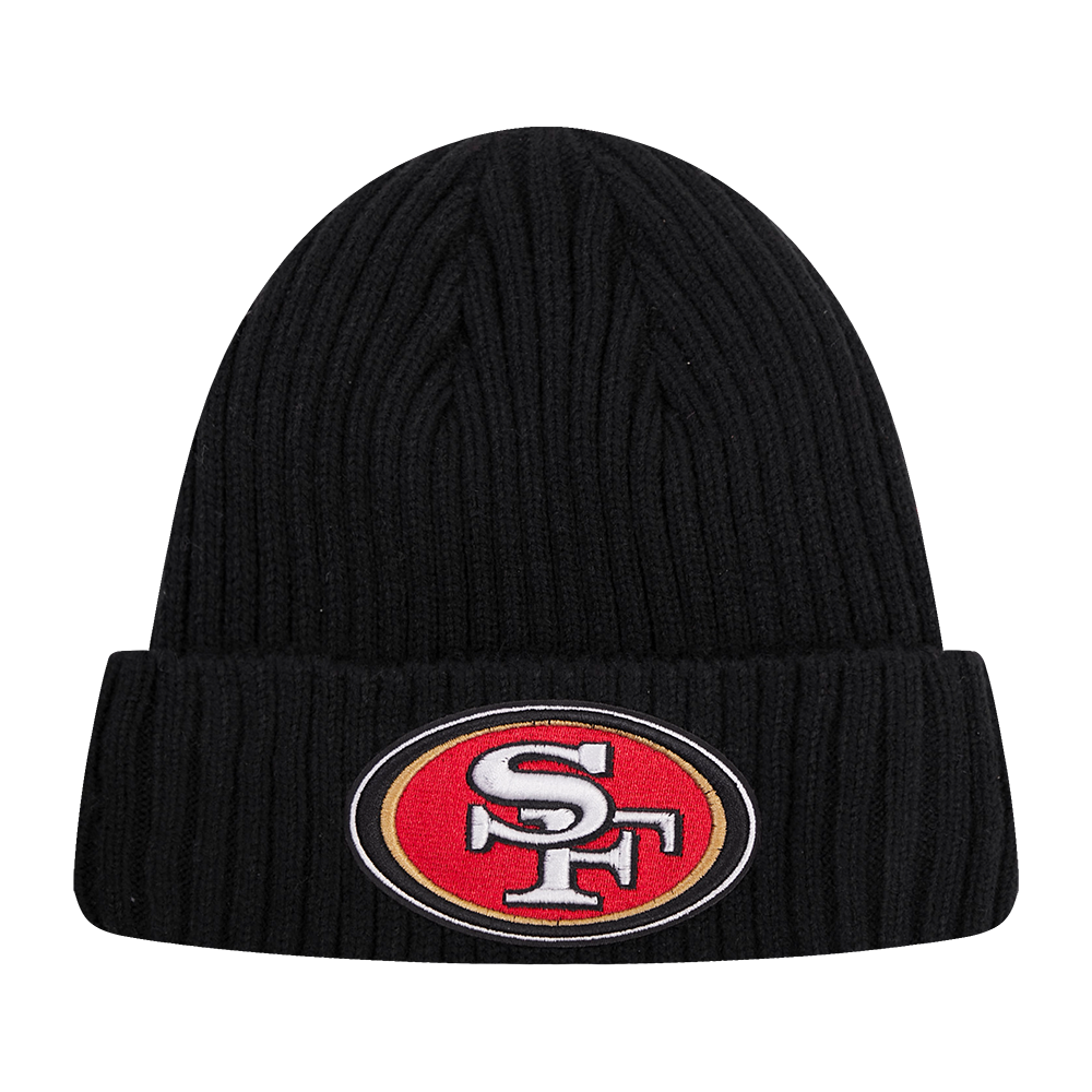 NFL SAN FRANCISCO 49ERS KNIT BOX SET BEANIE (BLACK) Pro Standard