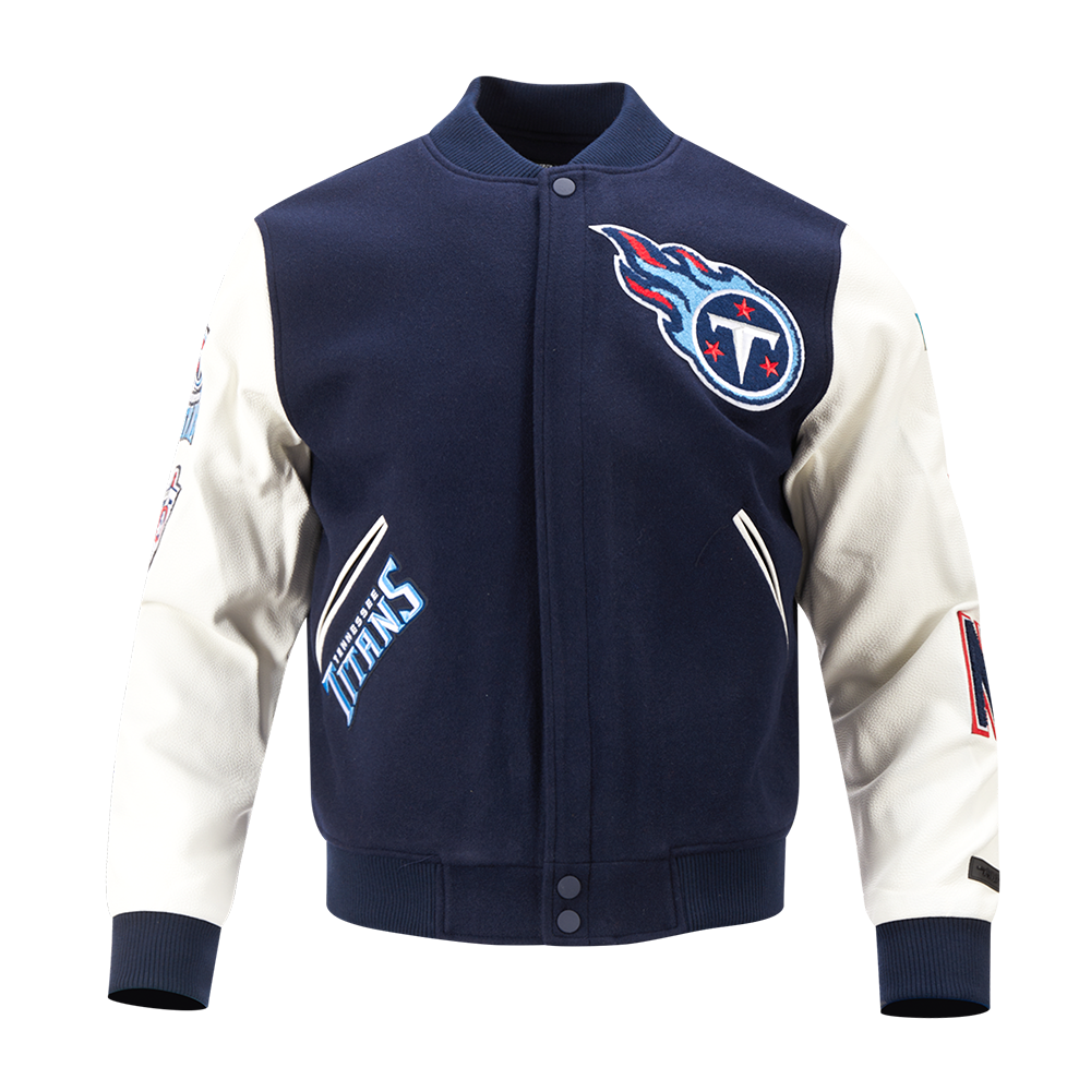 NFL TENNESSEE TITANS CLASSIC WOOL MEN'S VARSITY JACKET (MIDNIGHT