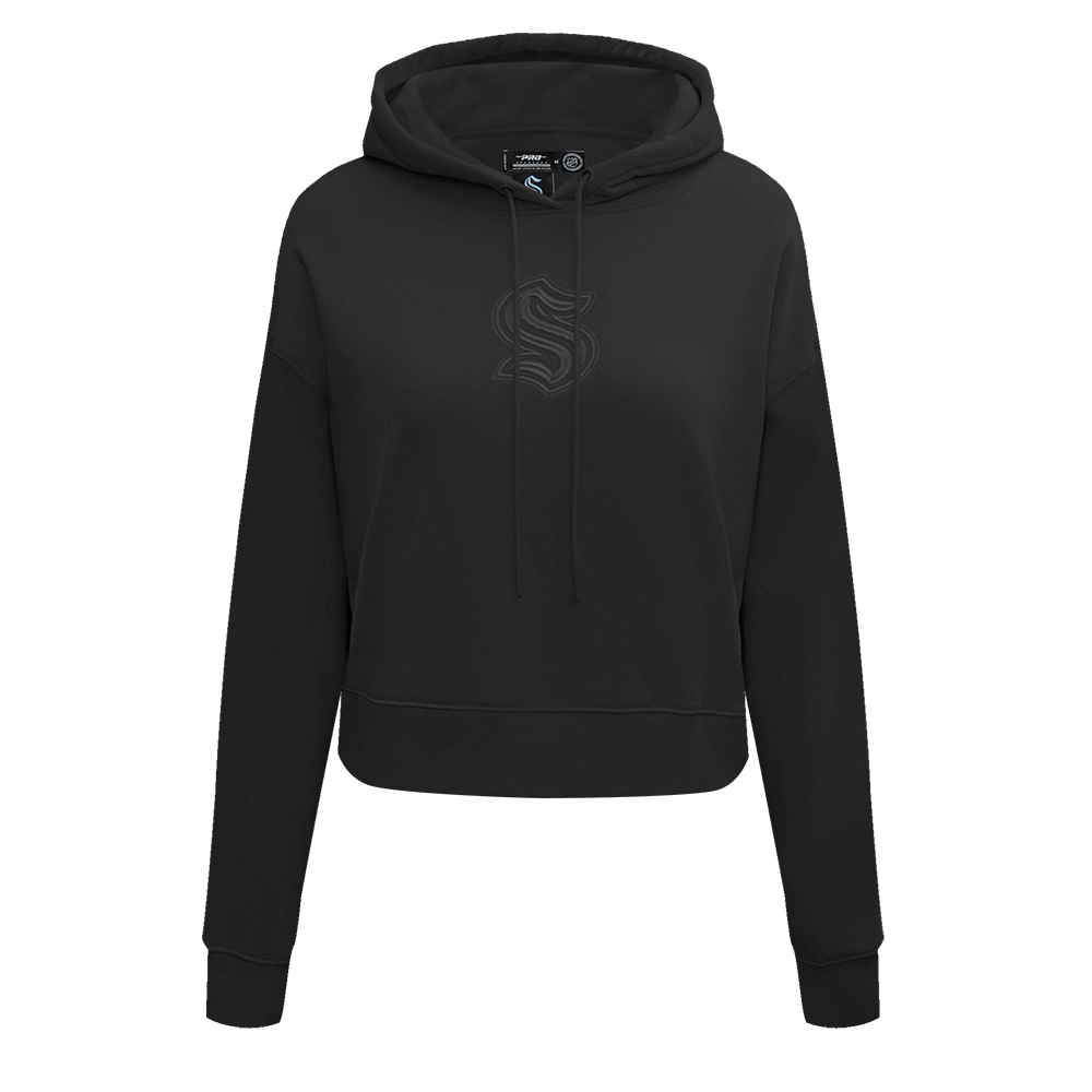 Pro Standard NHL Seattle Kraken Neutral Cropped Hoodie - Women's