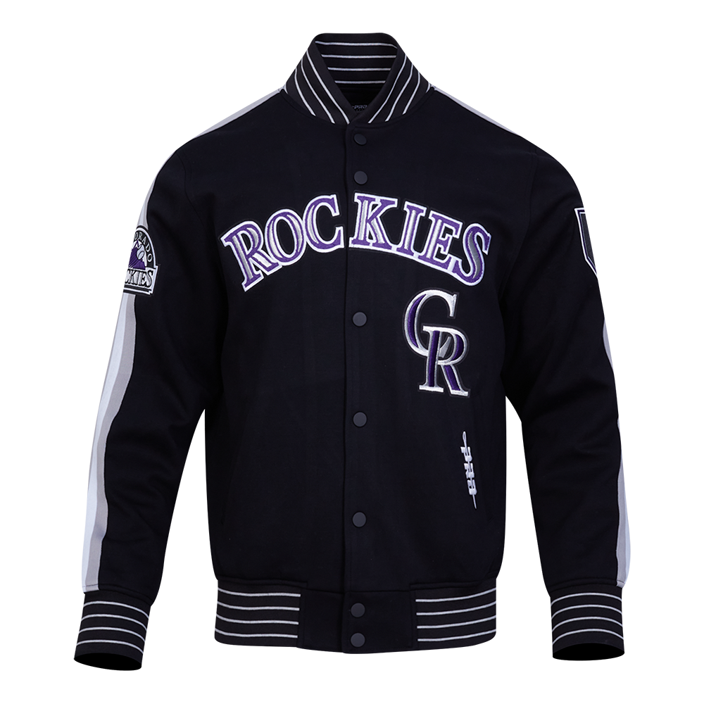 MLB COLORADO ROCKIES CURRENT LOGO PRO GAME DAY MEN'S DOUBLE KNIT