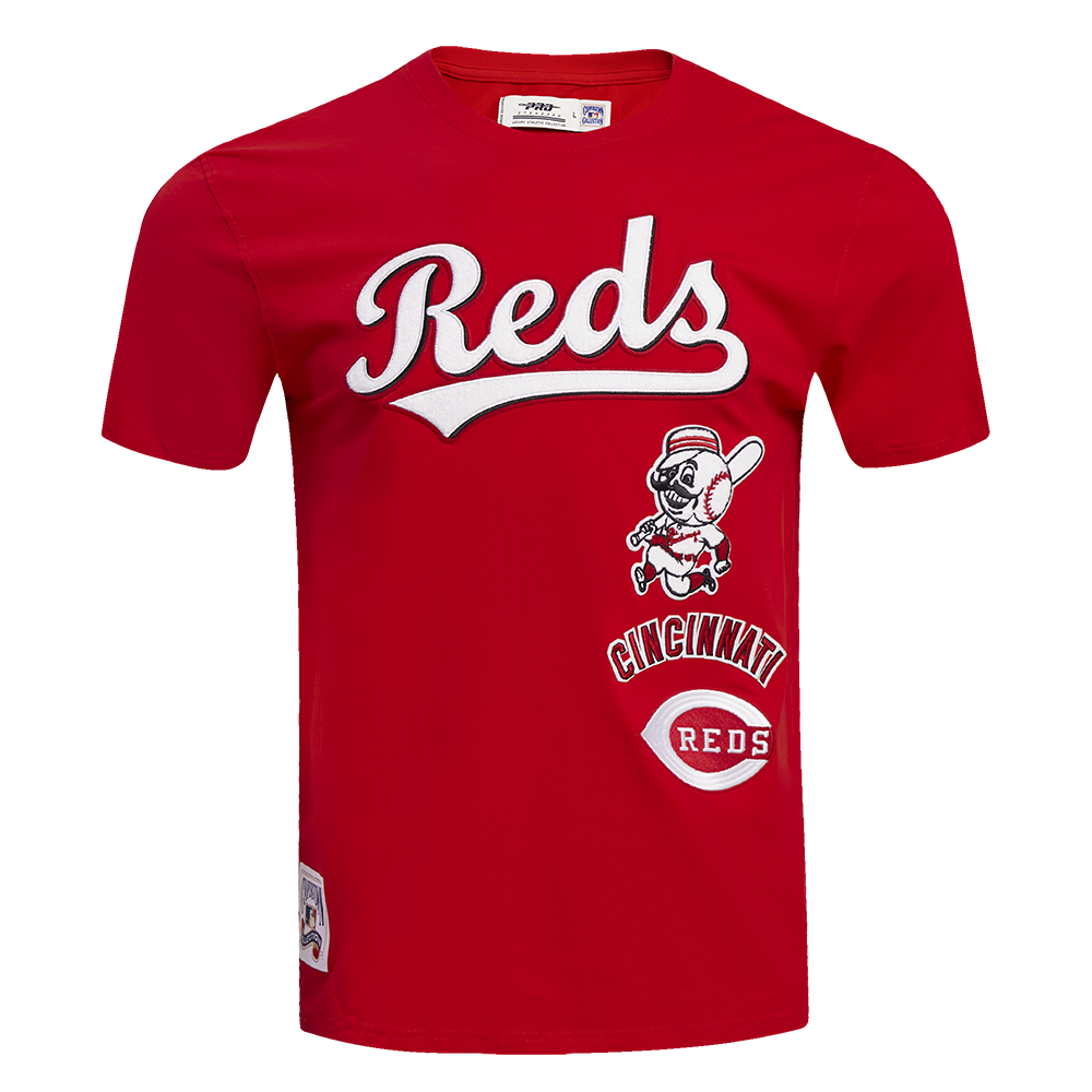 MLB CINCINNATI REDS RETRO CLASSIC MEN'S STRIPED TOP (RED MLB CINCINNATI REDS RETRO CLASSIC MEN'S STRIPED TOP (RED