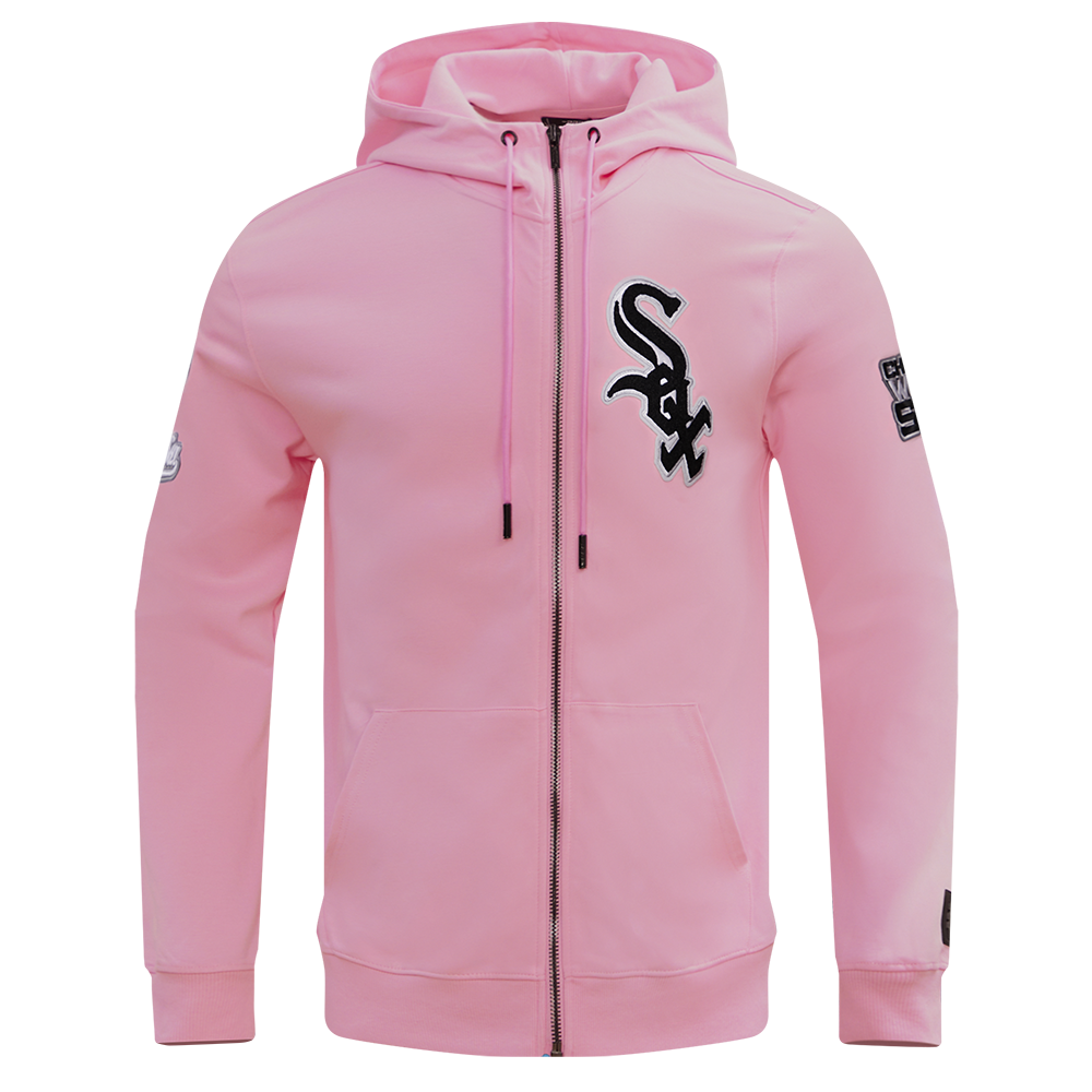 MLB CHICAGO WHITE SOX CLASSIC CHENILLE MEN'S FULL ZIP PULLOVER