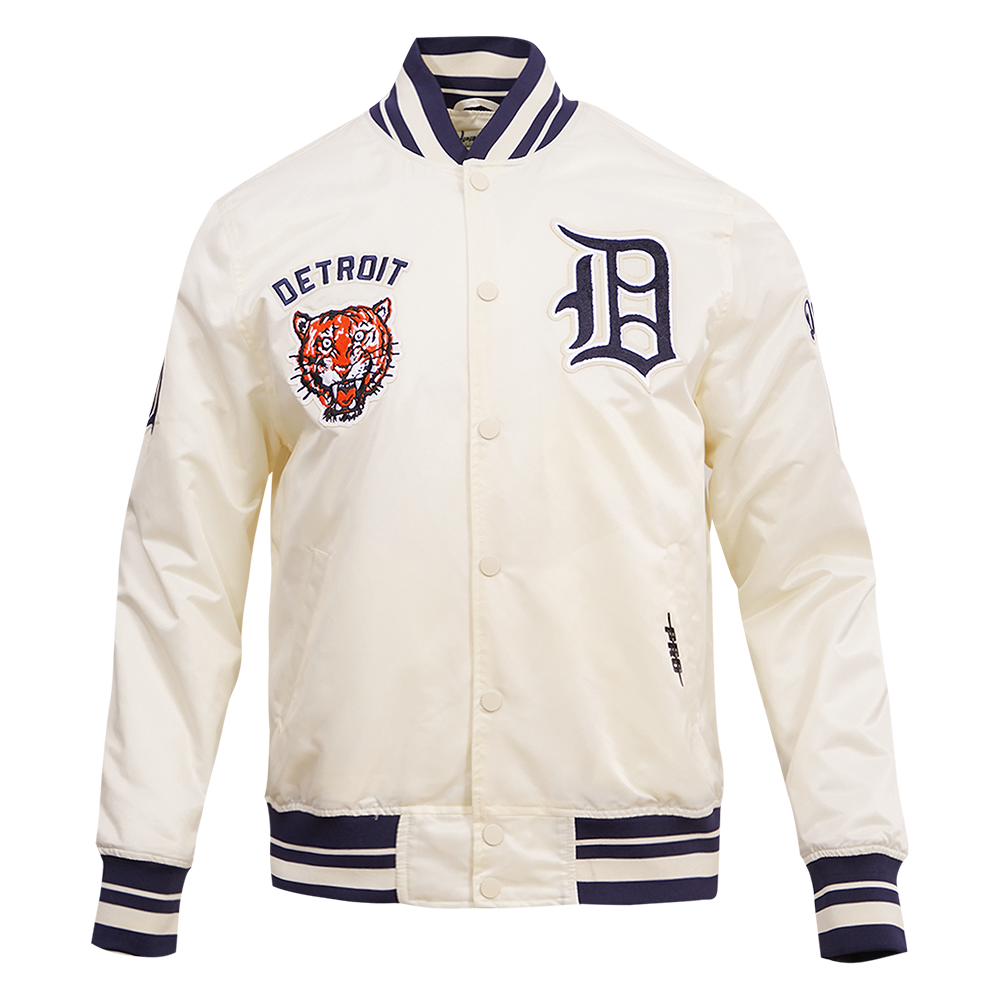 Pro Standard MLB Detroit Tigers Retro Classic Satin Jacket - Men's