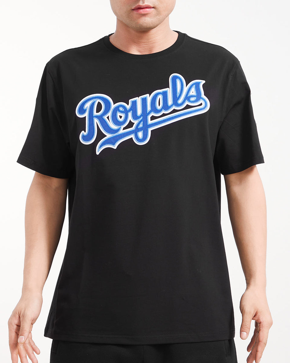 KANSAS CITY ROYALS TACKLE TWILL SJ TEE (BLACK) – Pro Standard