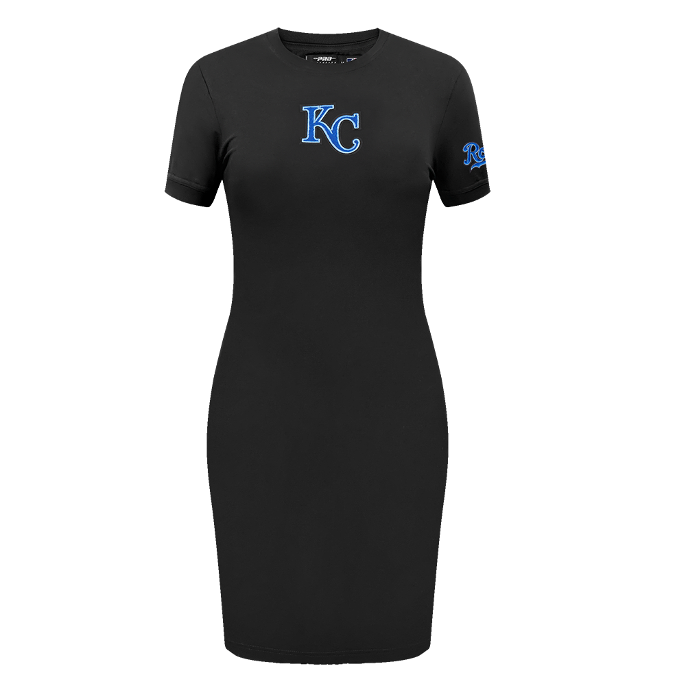 Pro Standard Mlb Kansas City Royals Classic Bodycon Dress - Women's M / Black