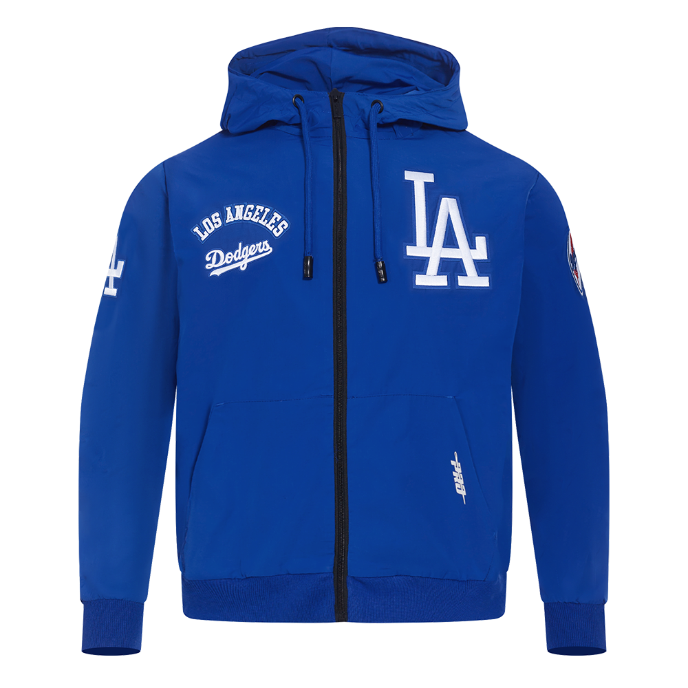 Pro Standard MLB Los Angeles Dodgers Zip Hoodie - Men's