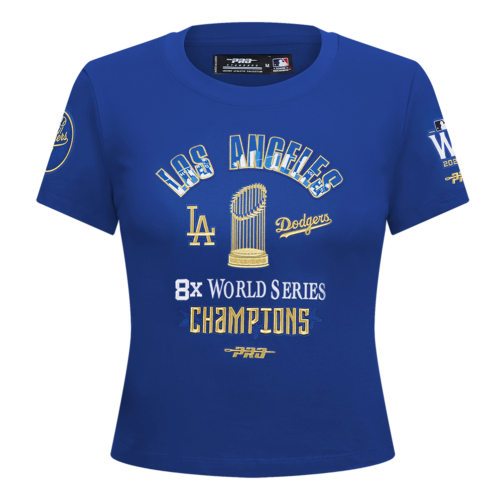 Pro Standard MLB Los Angeles Dodgers Slim Tee - Women's