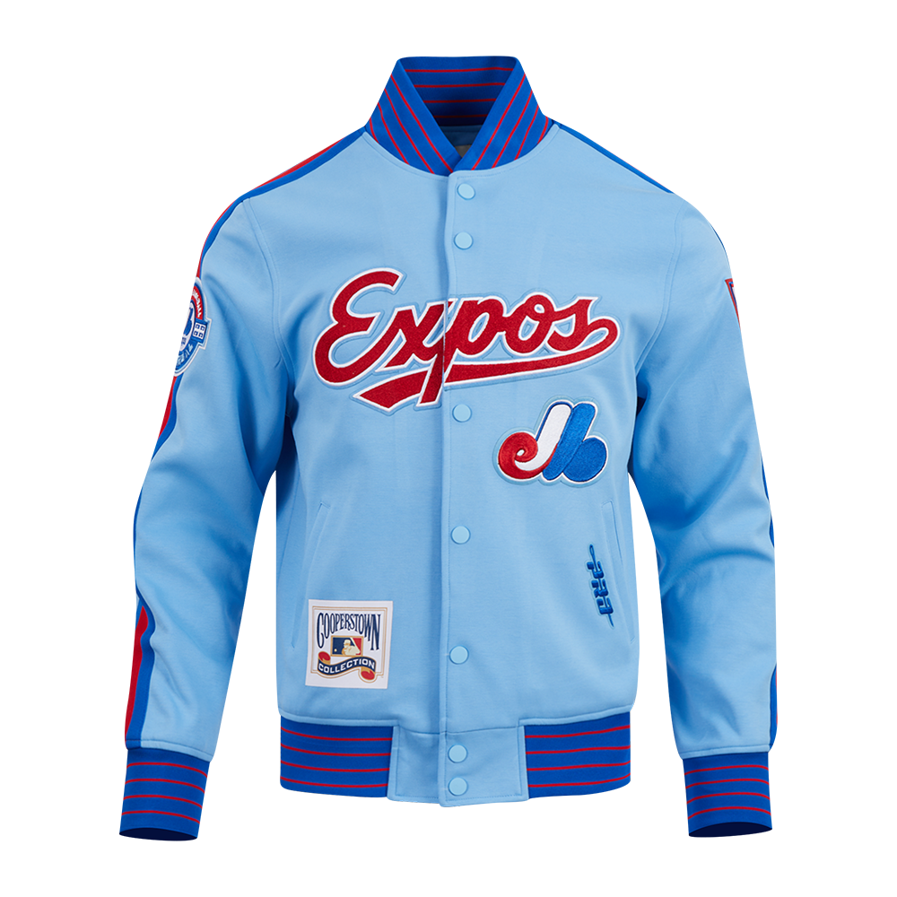 MLB MONTREAL EXPOS COOPERSTOWN LOGO PRO GAME DAY MEN'S DOUBLE KNIT