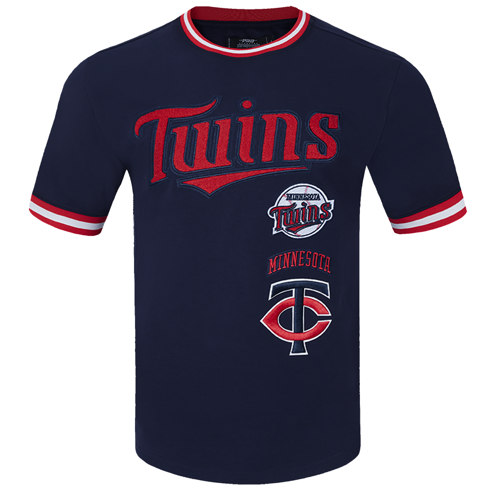 MLB MINNESOTA TWINS RETRO CLASSIC MEN'S TOP (MIDNIGHT NAVY/RED