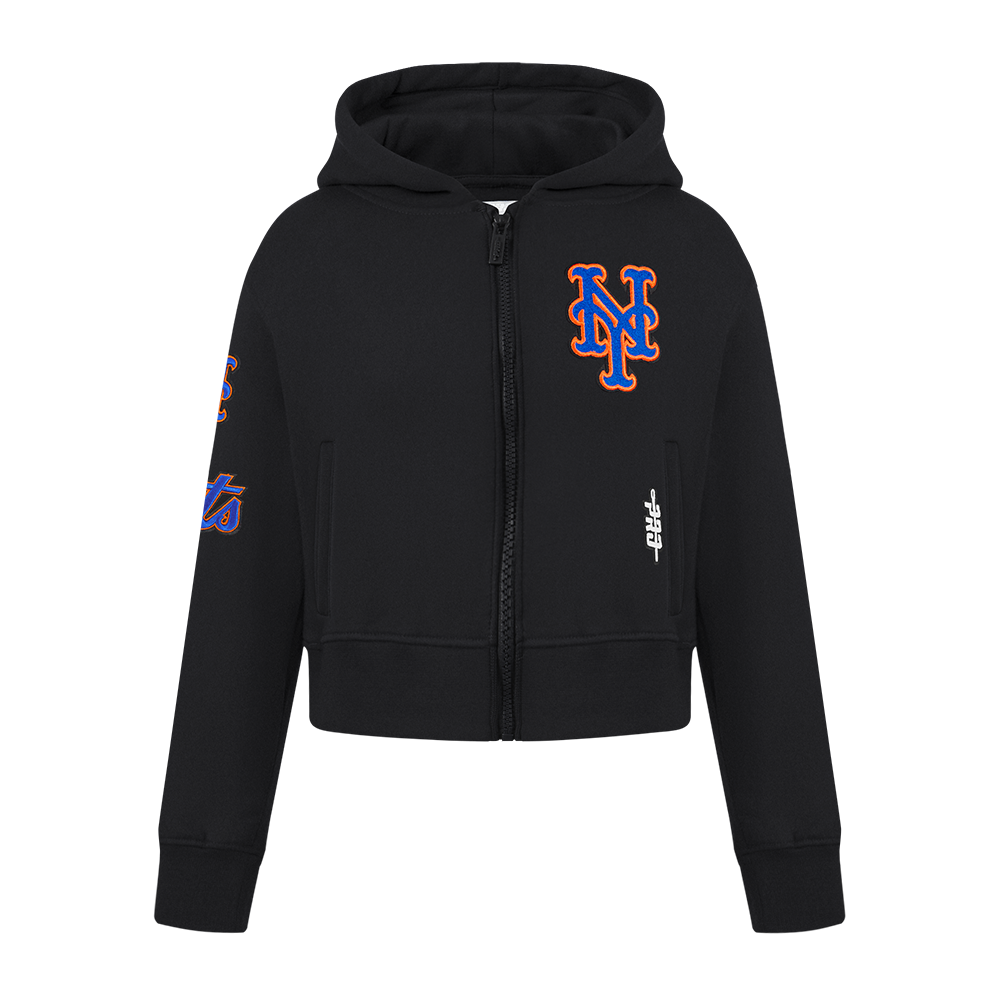 Pro Standard MLB New York Mets Zip Hoodie - Women's