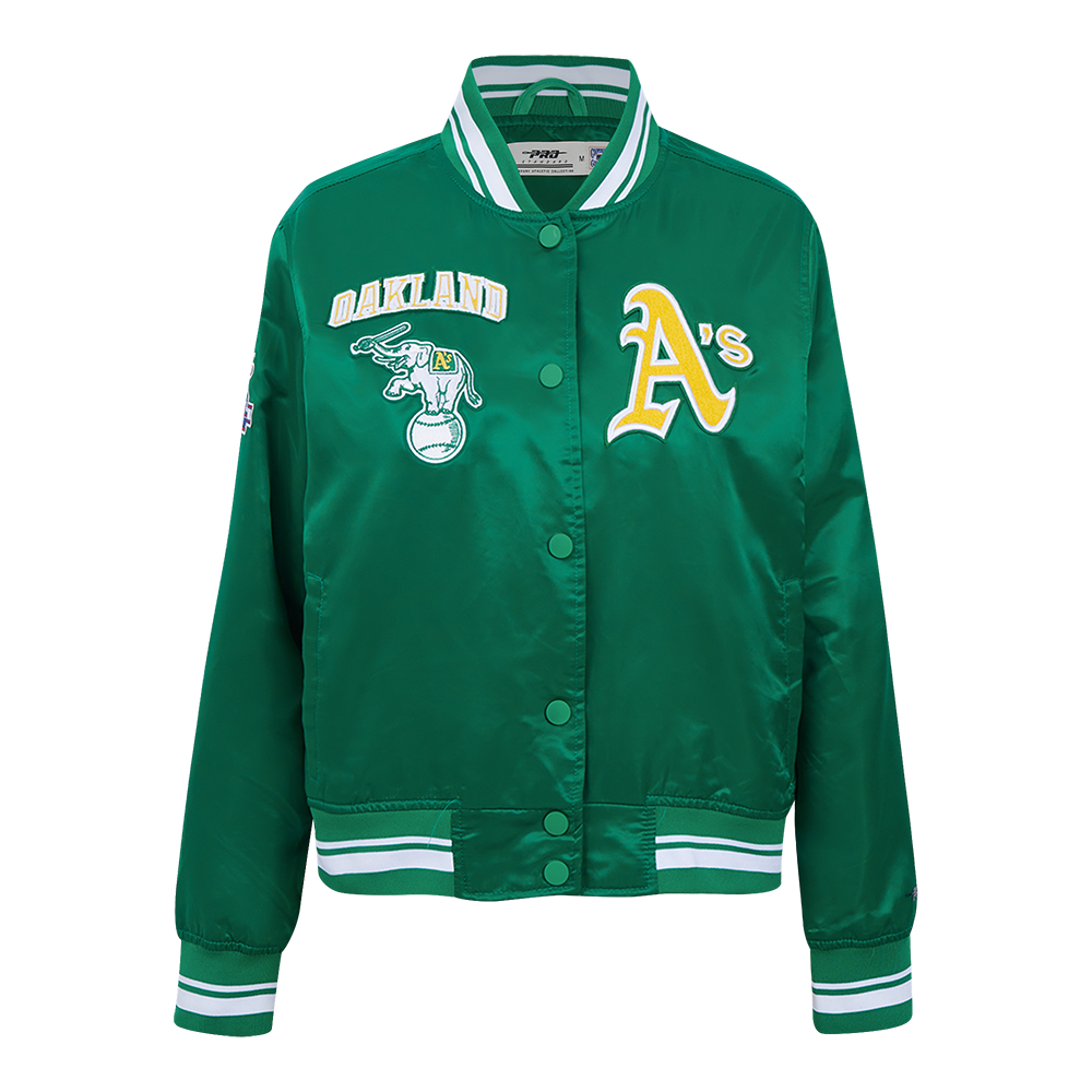 Pro Standard MLB Oakland Athletics Satin Jacket - Women's