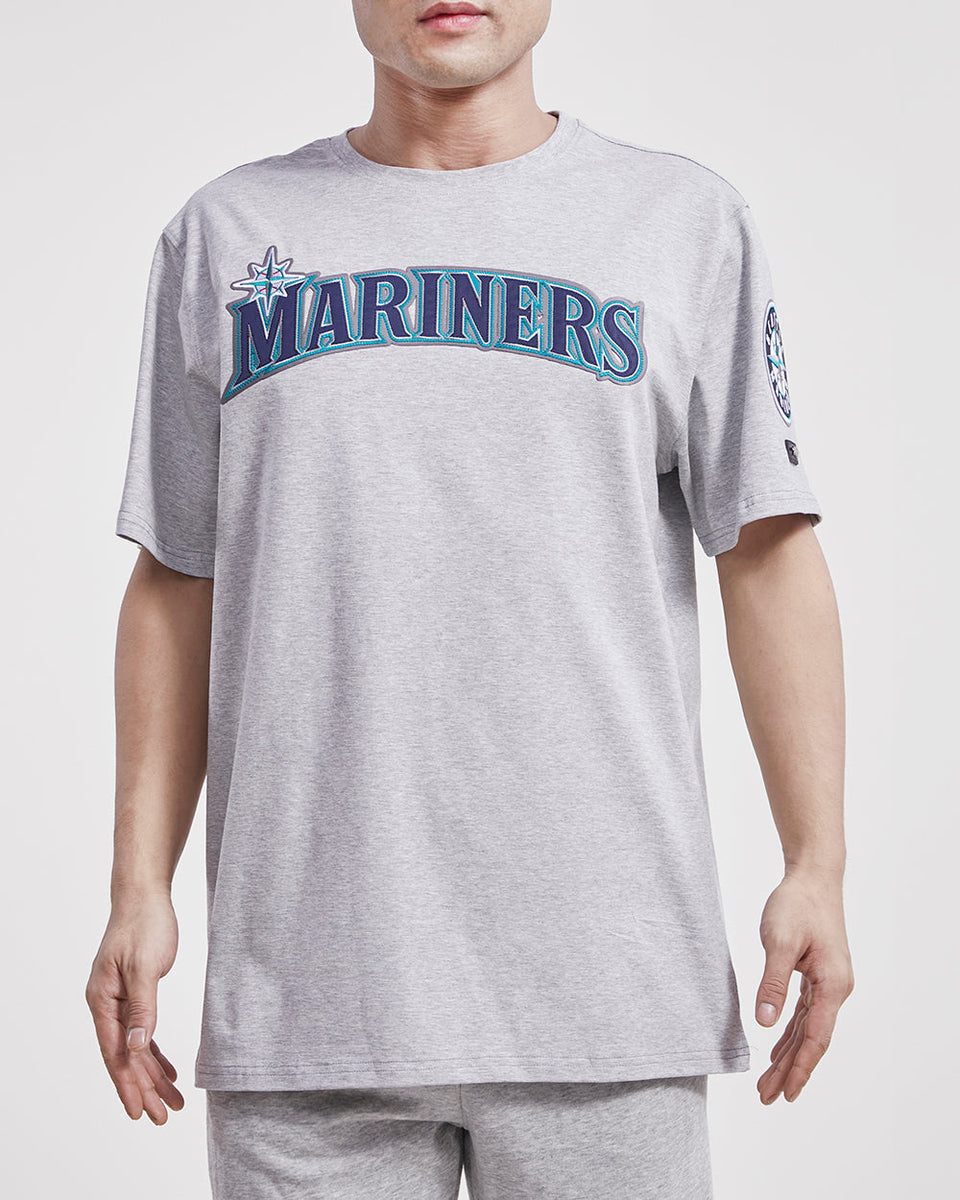 SEATTLE MARINERS TACKLE TWILL SJ TEE (HEATHER GREY) – Pro Standard