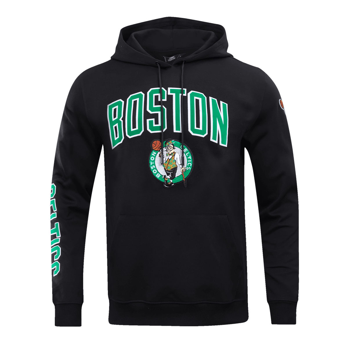 NBA BOSTON CELTICS CLASSIC MEN'S PULLOVER HOODIE (BLACK) – Pro