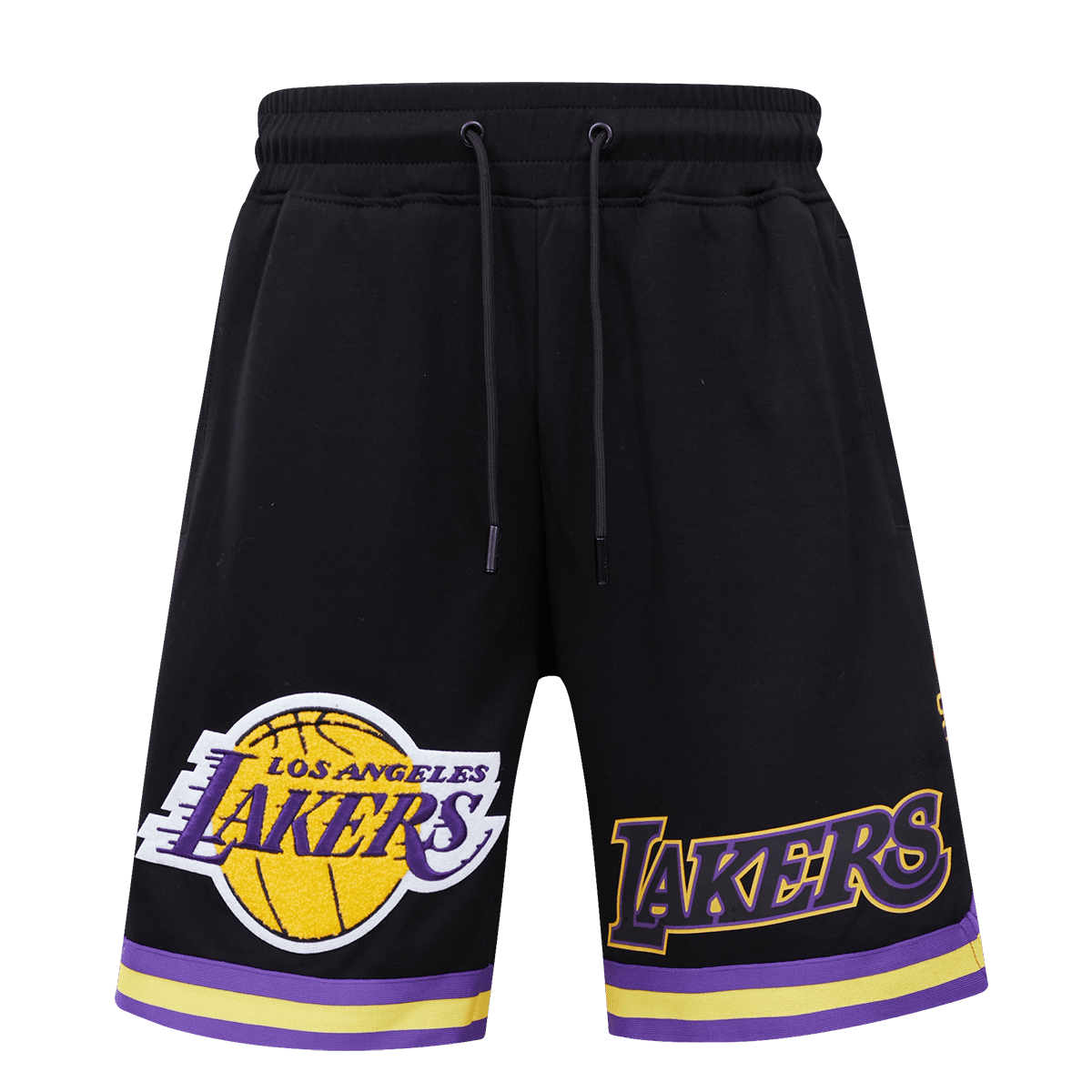 NBA LOS ANGELES LAKERS CLASSIC CHENILLE MEN S SHORT BLACK Pro