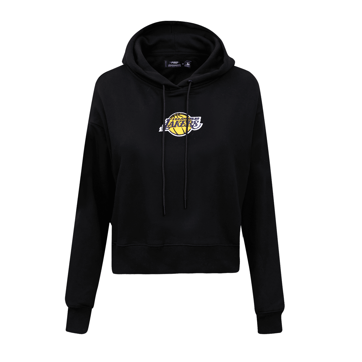 Lakers cropped top hoodie
