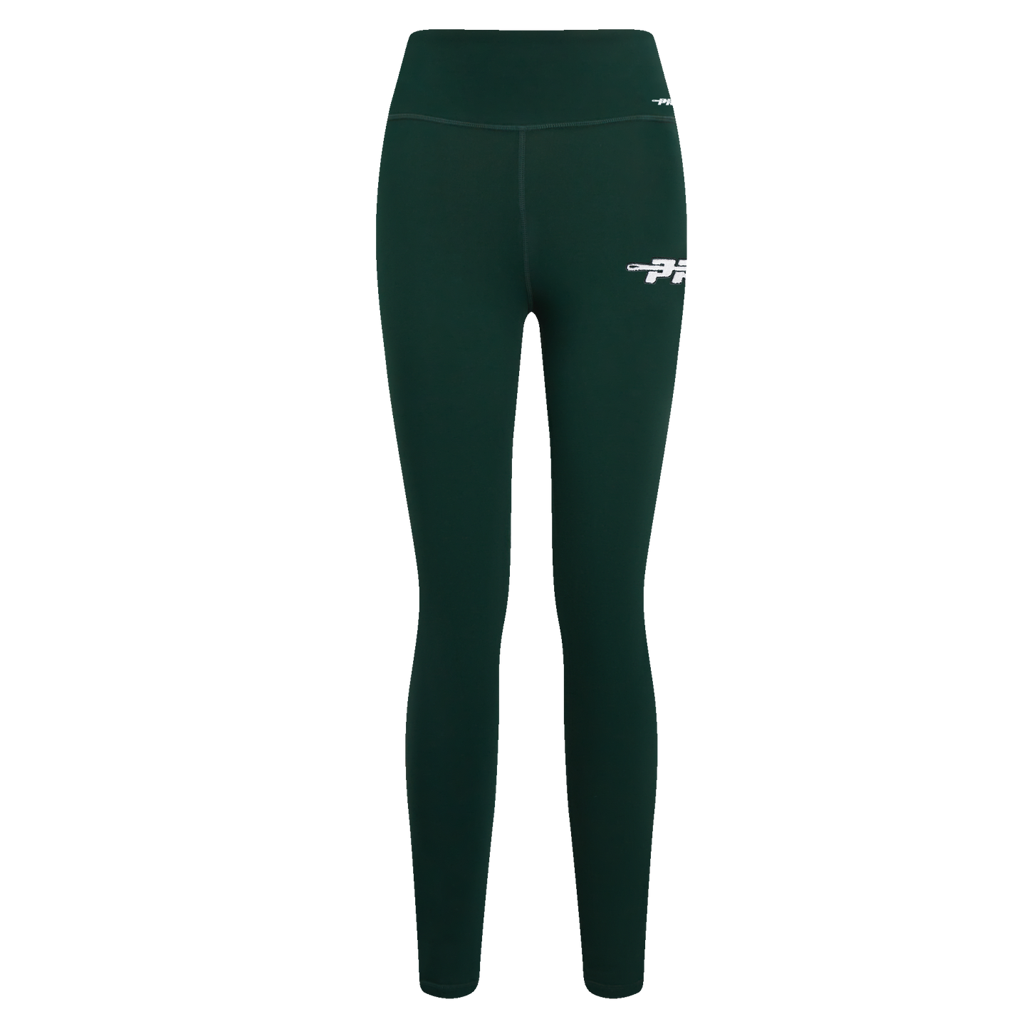PRO STANDARD CLASSIC CHENILLE WHT LOGO WOMEN'S JERSEY LEGGING (FOREST GREEN)
