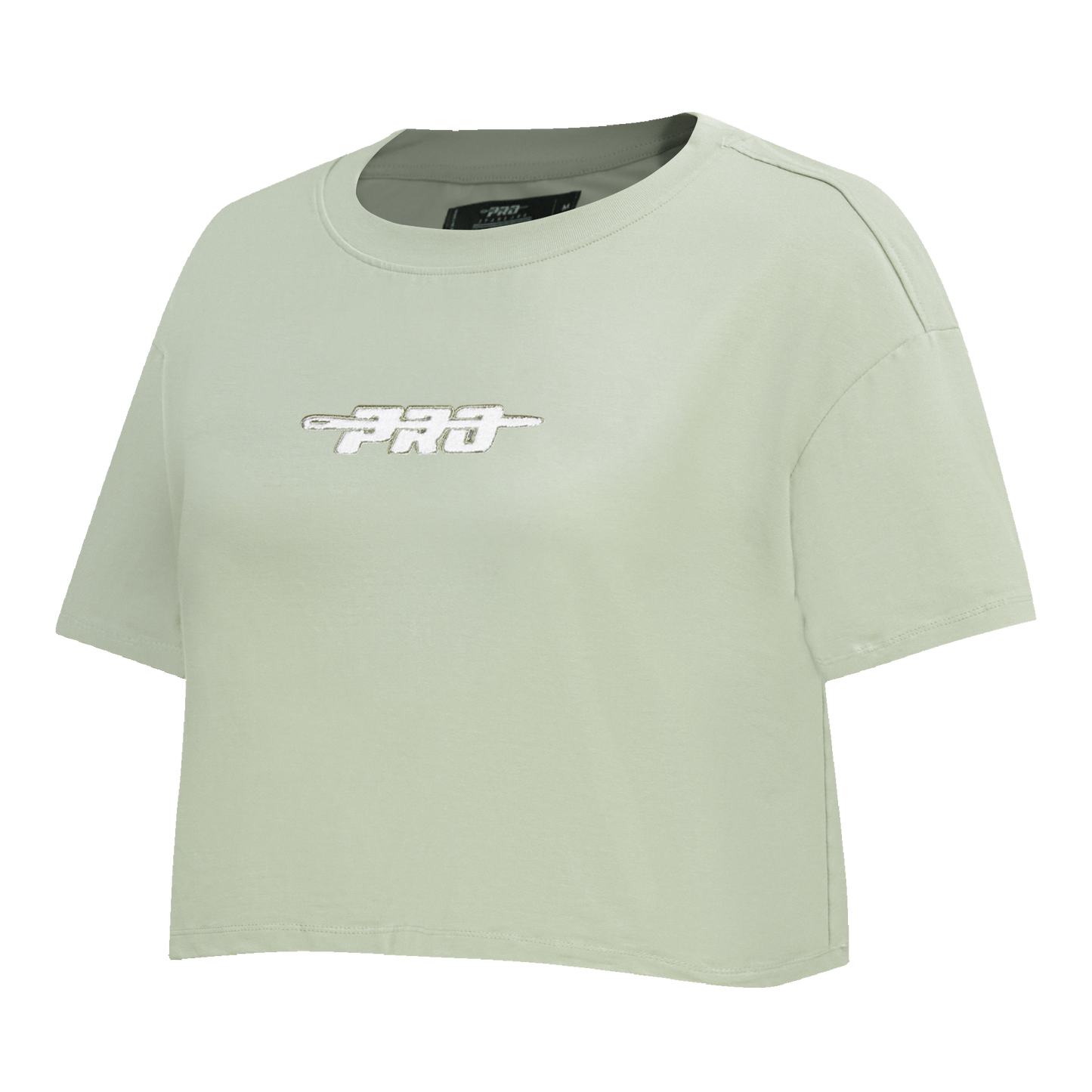 PRO STANDARD CLASSIC CHENILLE WHT LOGO WOMEN'S SJ BOXY TEE (MOSS)